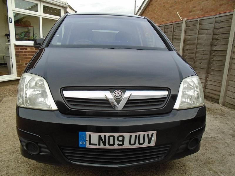 Black Used 2009 Vauxhall Meriva Active MPV | £1,895 (Fair price) - Image 1/4