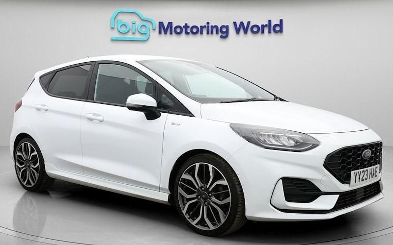 Used Ford Fiesta ST-Line X 101 HP (74 kW) 2023 White Hatchback