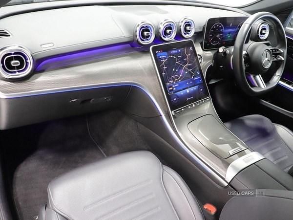 Used Mercedes C200 AMG line 204 HP (150 kW) 2025 Silver Sedan