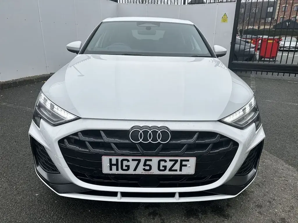 Used Audi A3 S-Line 150 HP (110 kW) 2025 White Sedan