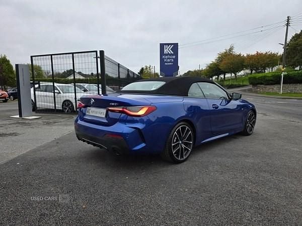 Used BMW 420 M Sport 2022 Blue Cabriolet