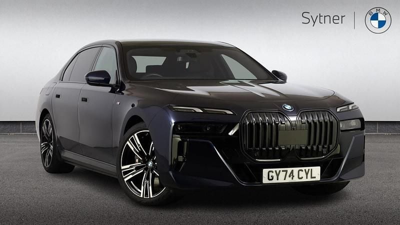 Used BMW 750e M Sport 482 HP (354 kW) 2024 Blue Sedan