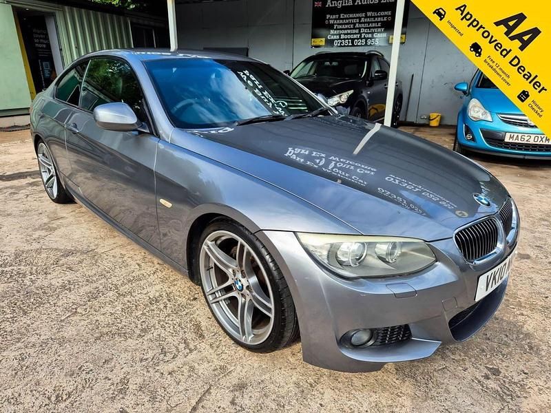 Grey Used 2010 BMW 320 M Sport Coupe | £4,490 (Fair price) - Image 1/4