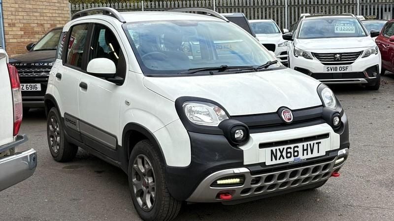 White Used 2016 Fiat Panda Cross Cross Hatchback | £7,495 (Fair price) - Image 1/4