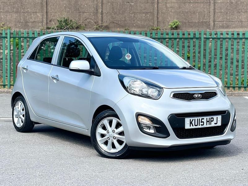 Silver Used 2015 Kia Picanto 2 Hatchback | £3,695 (Fair price) - Image 1/4