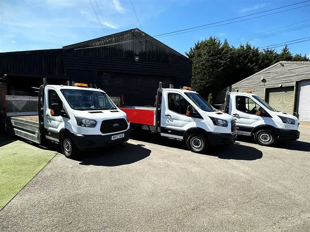 Used Ford Transit 130 HP (95 kW) 2016 White Cabriolet
