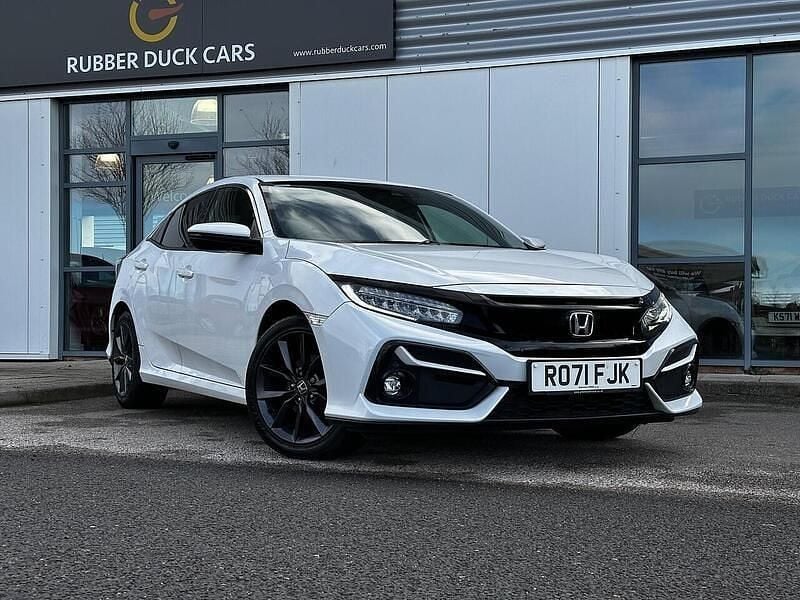 Used Honda Civic SR 126 HP (92 kW) 2021 White Hatchback