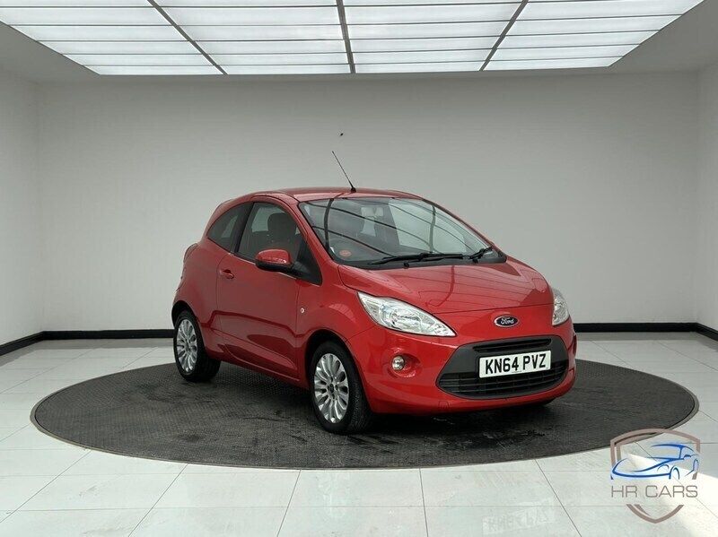 Red Used 2014 Ford Ka Zetec Hatchback | £3,750 (Fair price) - Image 1/3