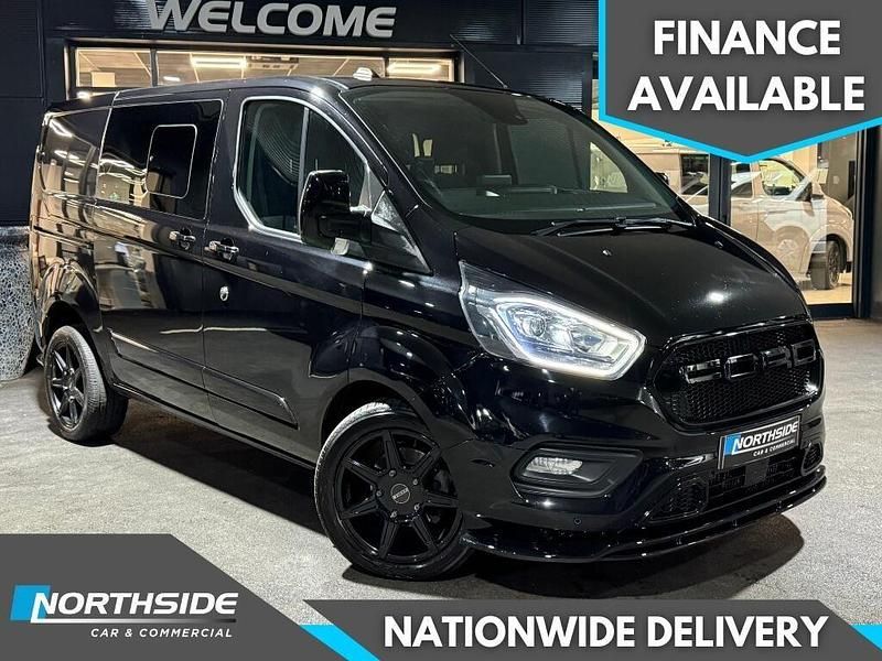 Used Ford Transit Custom Limited 130 HP (95 kW) 2021 Black Van