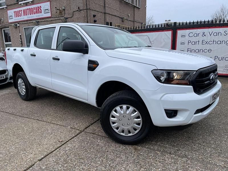 White Used 2021 Ford Ranger XL Pickup | £13,800 (Fair price) - Image 1/4
