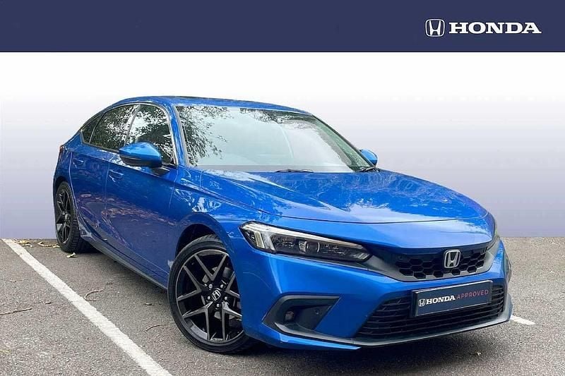 Blue Used 2023 Honda Civic Advance Hatchback | £25,321 (Fair price) - Image 1/4