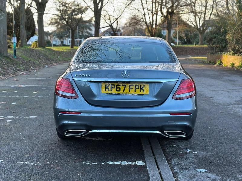 Used Mercedes E220 AMG line 2017 Grey Sedan