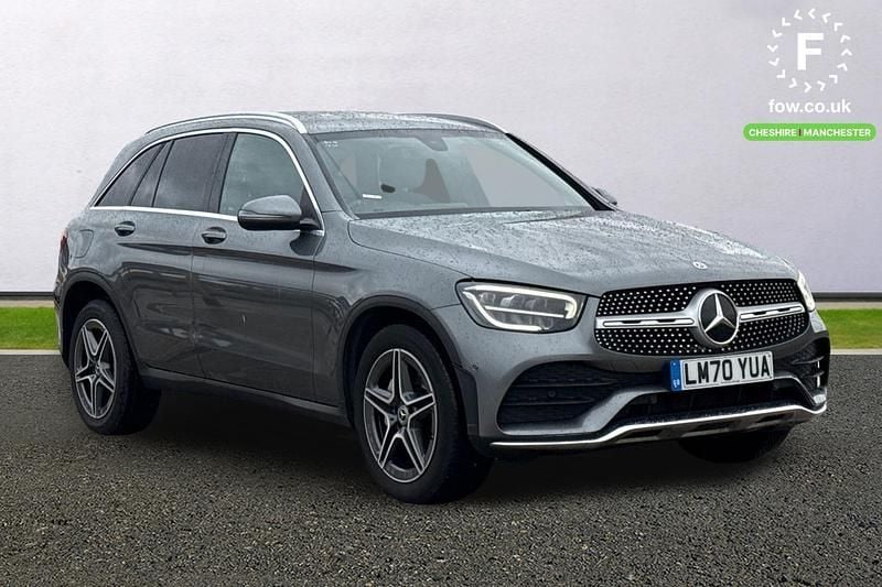 Grey Used 2020 Mercedes GLC300 AMG line Estate | £23,699 (Fair price) - Image 1/4