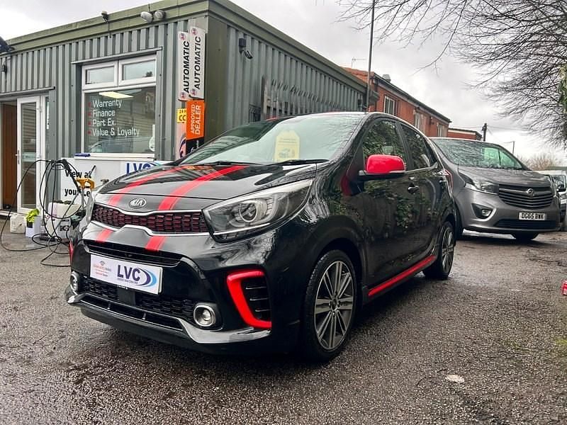 Used Kia Picanto GT-Line 84 HP (61 kW) 2018 Black Hatchback