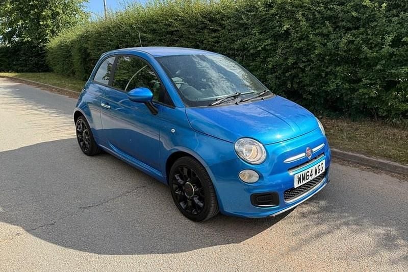 Blue Used 2014 Fiat 500 S Hatchback | £3,500 (Good price) - Image 1/1