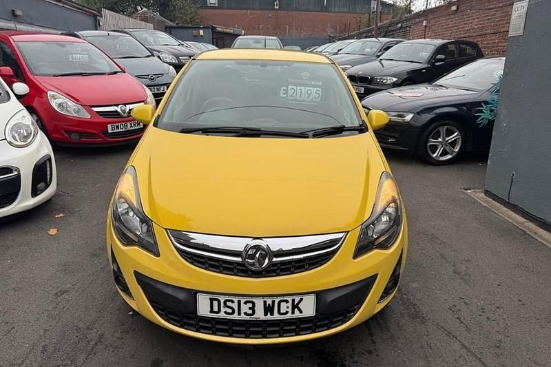 Yellow Used 2013 Vauxhall Corsa Hatchback | £2,195 (Super price) - Image 1/1