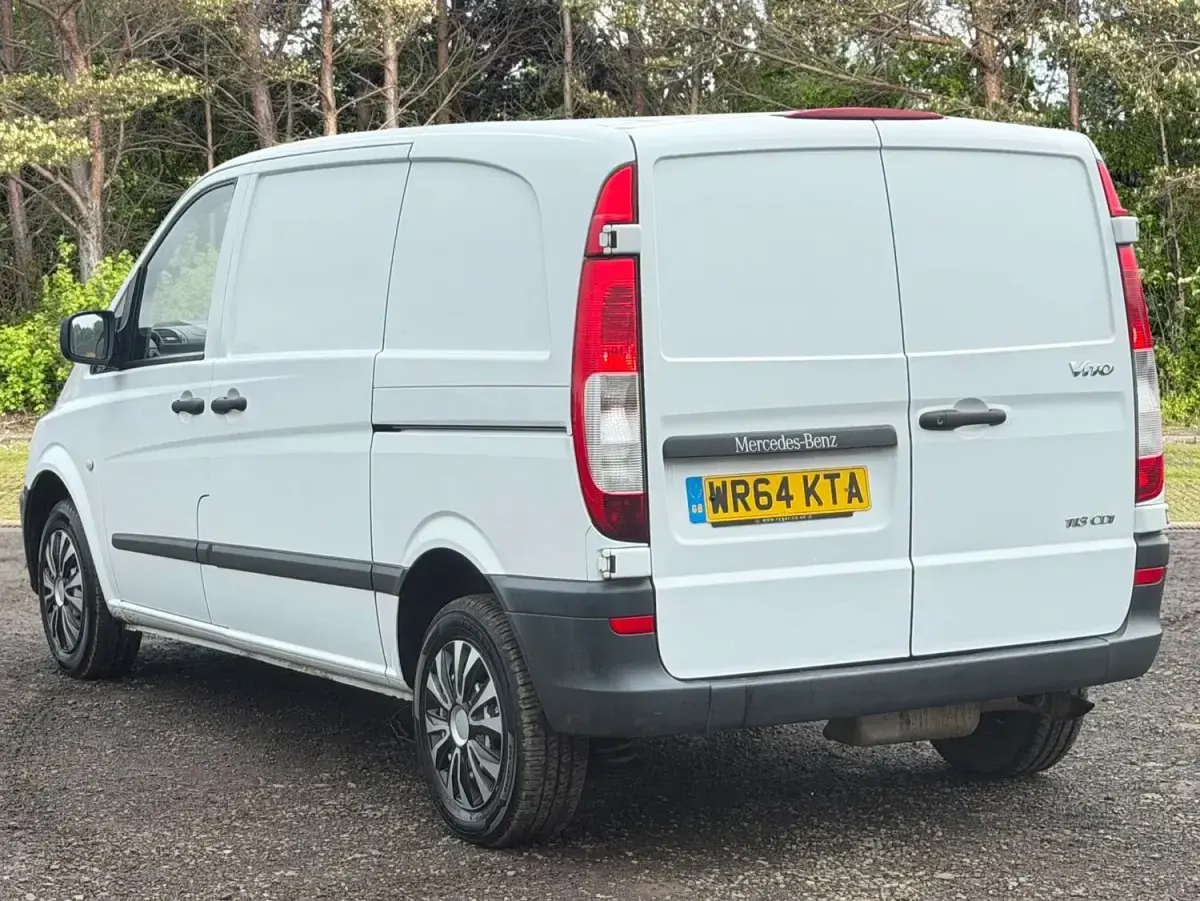 Used Mercedes Vito 136 HP (100 kW) 2014 White Van