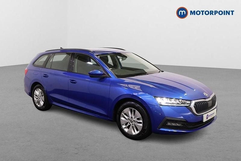 Blue Used 2021 Skoda Octavia SE Technology Estate | £16,599 (Good price) - Image 1/4