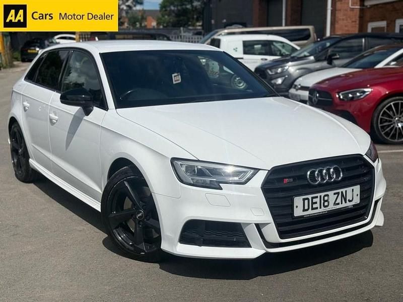 White Used 2018 Audi S3 Sportback Black Edition Hatchback | £12,485 - Image 1/3