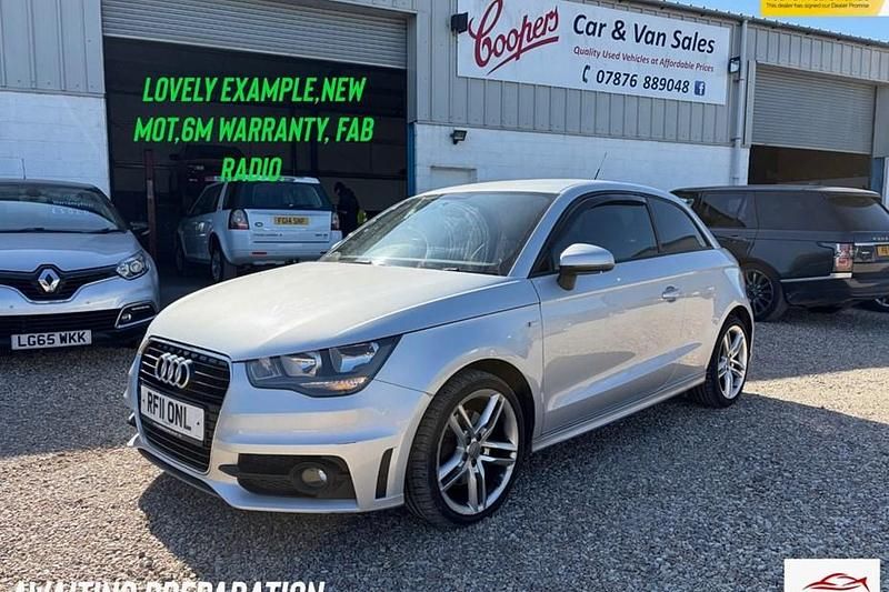 Used Audi A1 S-Line 2011 Silver Hatchback