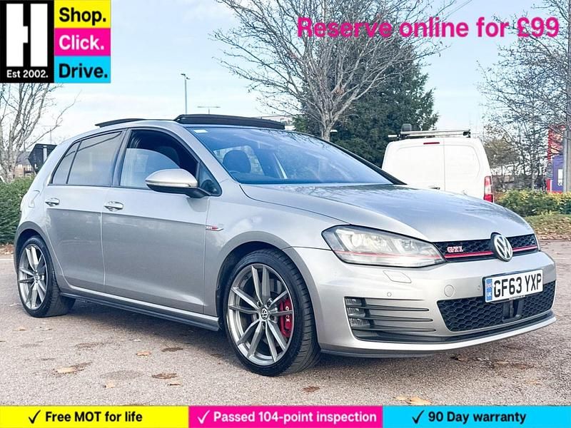Silver Used 2014 VW Golf VII GTI Hatchback | £10,286 (Fair price) - Image 1/3