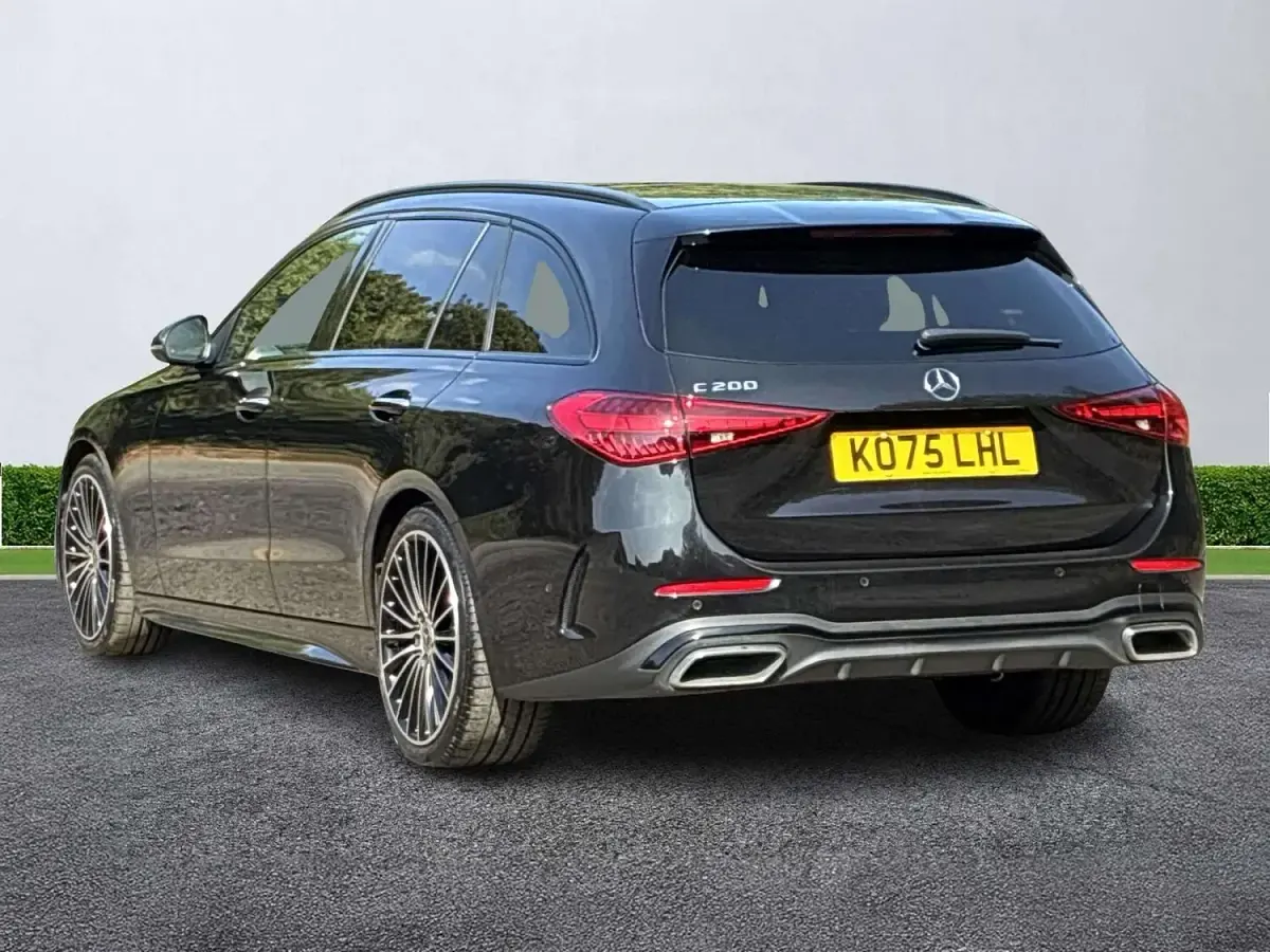 Used Mercedes C200 AMG Line Premium Plus 2026 Black Estate