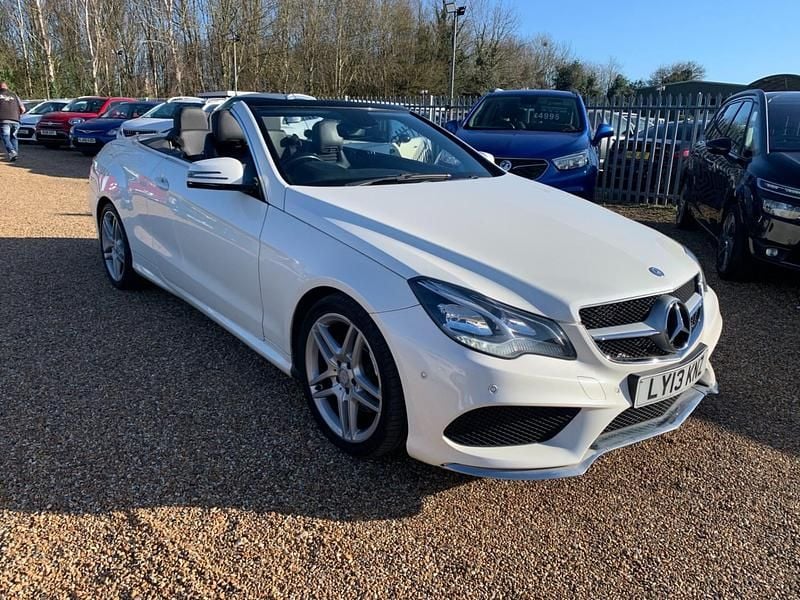 Used Mercedes E250 AMG 2013 White Cabriolet