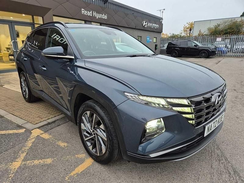 Blue Used 2022 Hyundai Tucson Premium SUV | £21,789 (Fair price) - Image 1/4