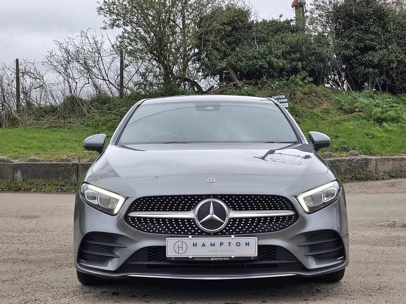 Used Mercedes A180 AMG line 116 HP (85 kW) 2019 Grey Sedan