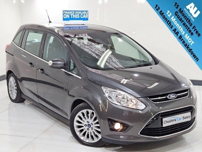 Grey Used 2015 Ford Grand C-Max Titanium MPV | £3,700 (Fair price) - Image 1/3