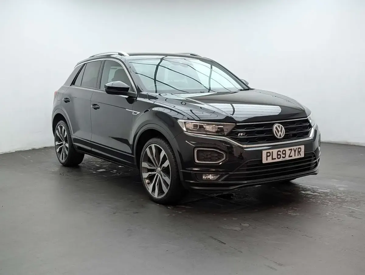 Used VW T-Roc R-line 150 HP (110 kW) 2020 Black SUV