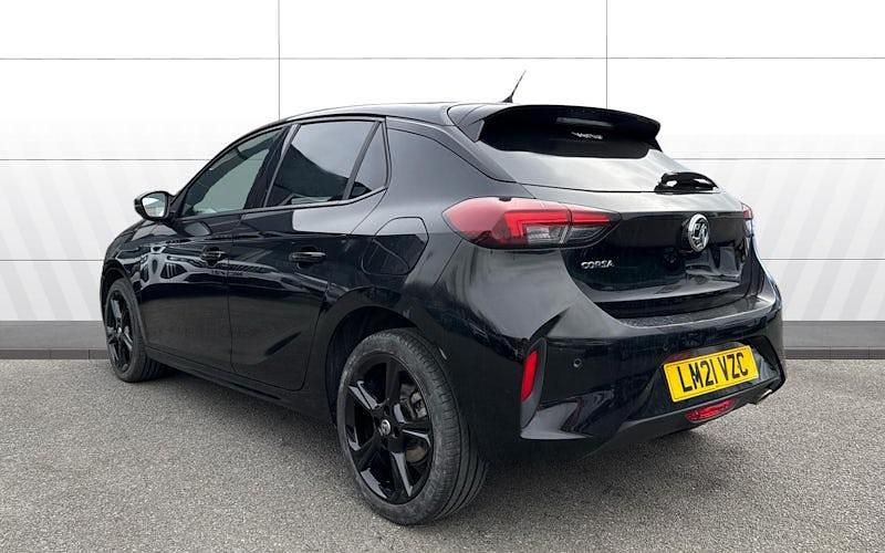 Used Vauxhall Corsa SRi 101 HP (74 kW) 2021 Black Hatchback