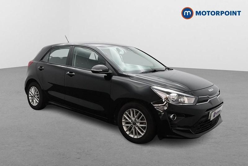 Black Used 2022 Kia Rio 2 Hatchback | £12,749 (Fair price) - Image 1/4