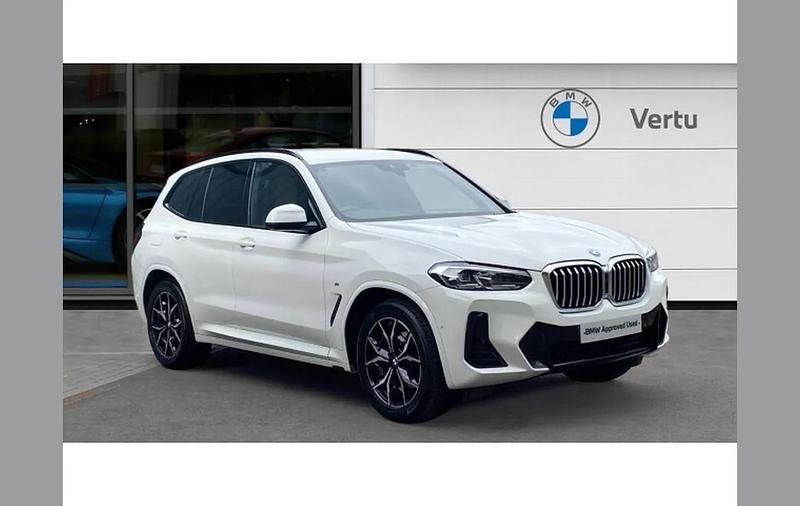 White Used 2021 BMW X3 M Sport SUV | £31,868 (Fair price) - Image 1/4