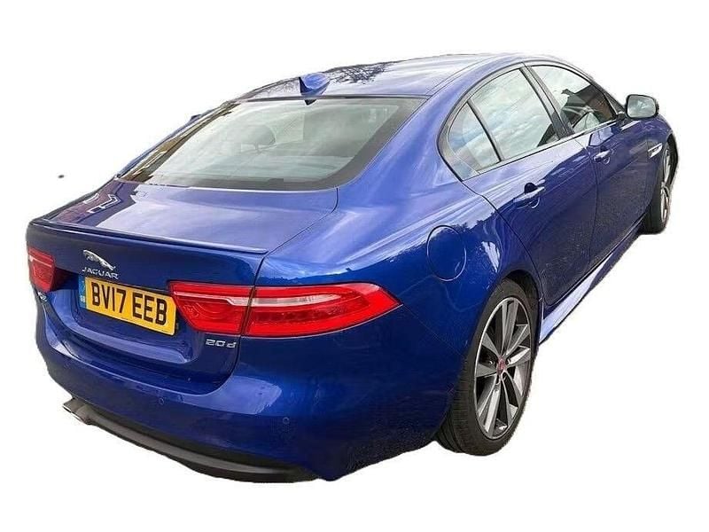 Used Jaguar XE R-Sport 180 HP (132 kW) 2017 Blue Sedan