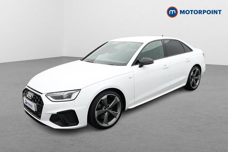 Used Audi A4 Black Edition 150 HP (110 kW) 2020 White Sedan