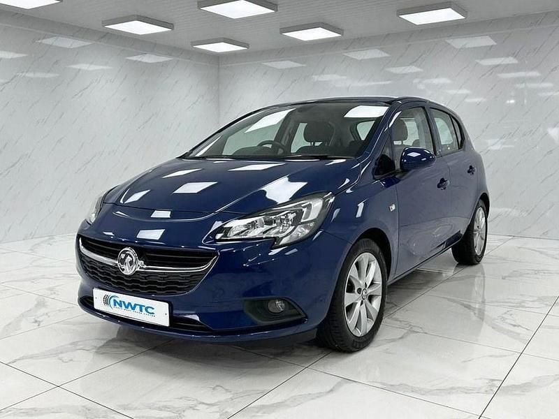 Used Vauxhall Corsa S 90 HP (66 kW) 2018 Blue Hatchback