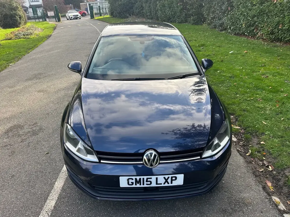 Used VW Golf VII Match 2015 Blue Hatchback