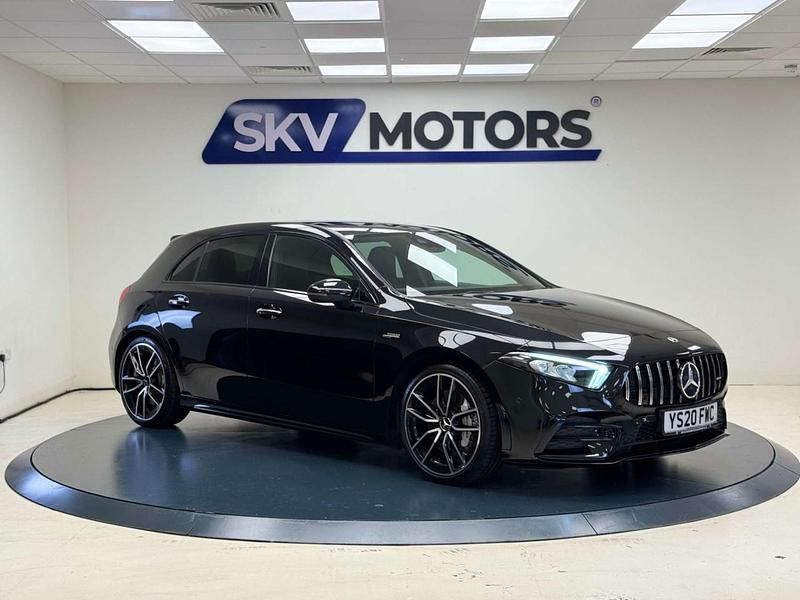 Black Used 2020 Mercedes A35 AMG Premium Hatchback | £23,645 (Fair price) - Image 1/4