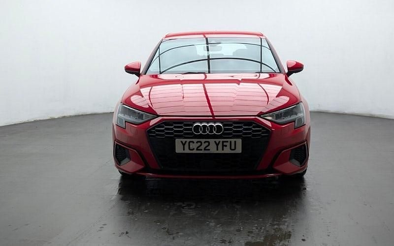 Used Audi A3 Sportback Design 150 HP (110 kW) 2022 Red Hatchback