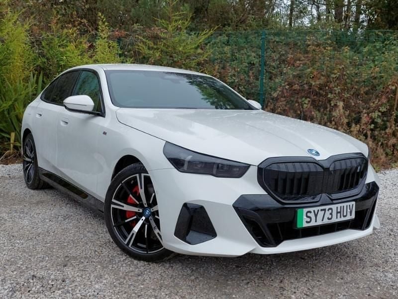 White Used 2023 BMW i5 M Sport Sedan | £41,998 - Image 1/4