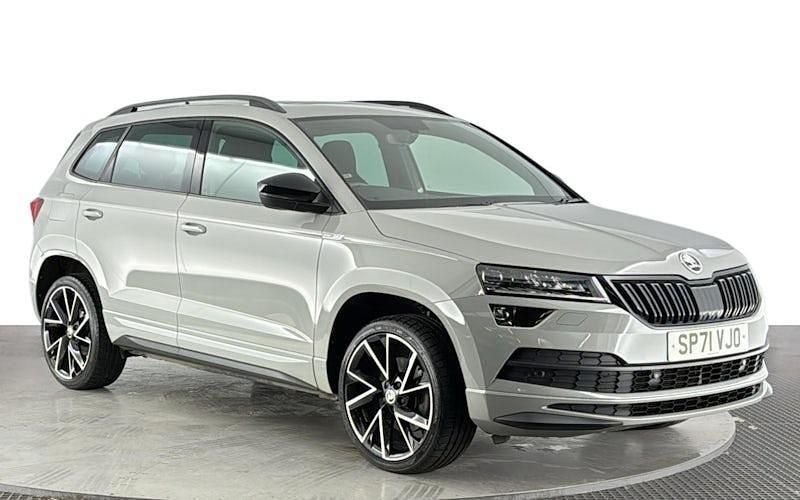 Used Skoda Karoq SportLine 150 HP (110 kW) 2021 Grey SUV