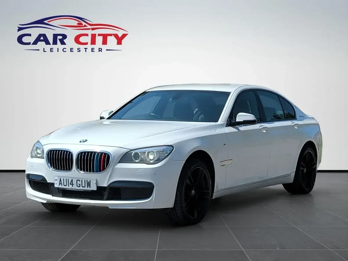 Used BMW ActiveHybrid 7 M Sport 2014 White Sedan