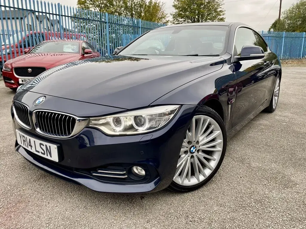 Used BMW 428 Luxury Line 245 HP (180 kW) 2014 Blue Coupe