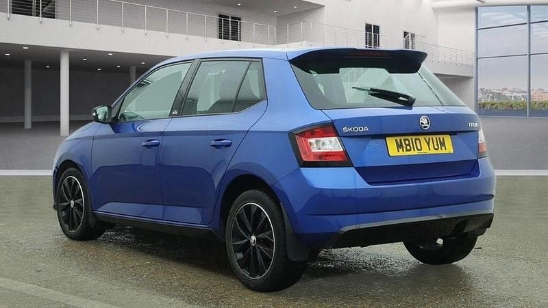 Used Skoda Fabia Monte Carlo 110 HP (80 kW) 2017 Blue Hatchback