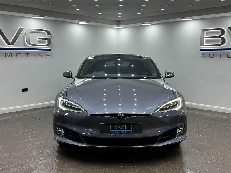 Used Tesla Model S 350 kW (476 HP) 2017 Silver Hatchback