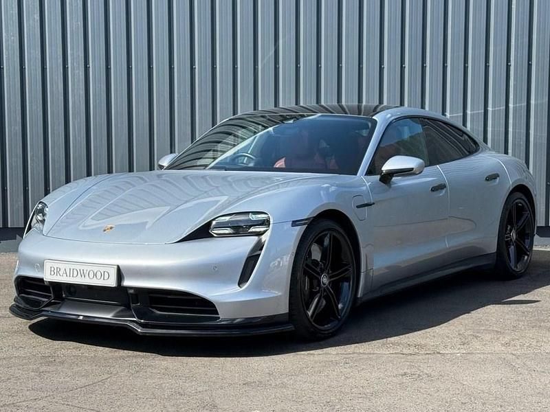 Silver Used 2020 Porsche Taycan Performance Package Sedan | £52,990 (A bit pricey) - Image 1/4