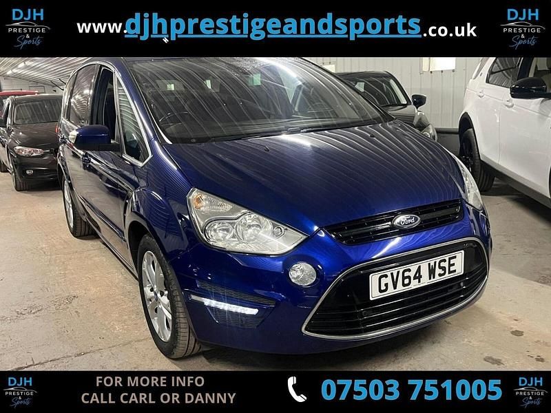 Used Ford S-MAX Titanium 150 HP (110 kW) 2015 Blue MPV