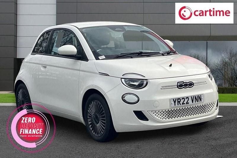Used Fiat 500e Icon 86 kW (118 HP) 2022 White Hatchback