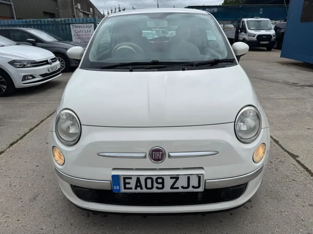 Second-hand Fiat 500 S 69 CP (50 kW) 2009 Alb Cabrio